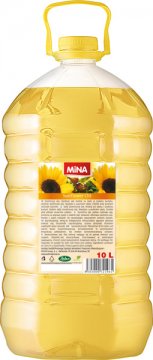 MiNa GASTRO  rostlinný slunečnicový  olej 10 L PET