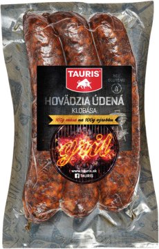 hovädzia údená klobása mini 330g vb