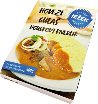 Hovězí guláš, houskový knedlík 400 g 