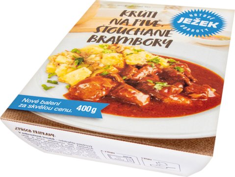 Krůtí na pivě, šťouchané brambory 400 g 