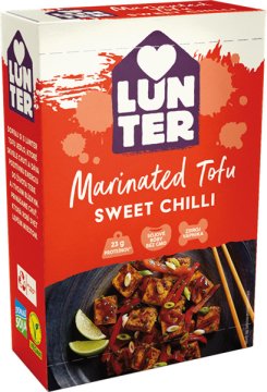 LUNTER Tofu na pánev Sweet Chilli 180g