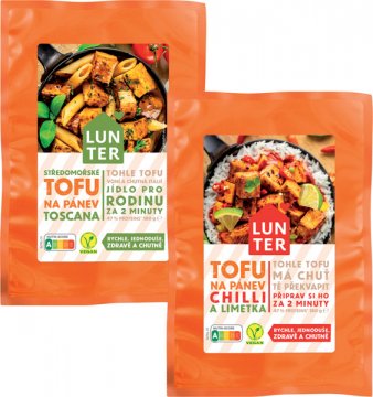  Tofu na pánev MIX Toscana/Chilli a Limeta, 180 g