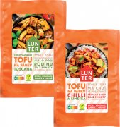 Fotografie produktu LUNTER Tofu na pánev MIX Toscana/Limeta a Chilli, 180g