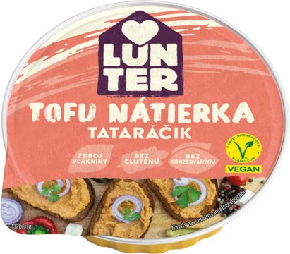 LUNTER Tofu Tataráčik pomazánka 75g
