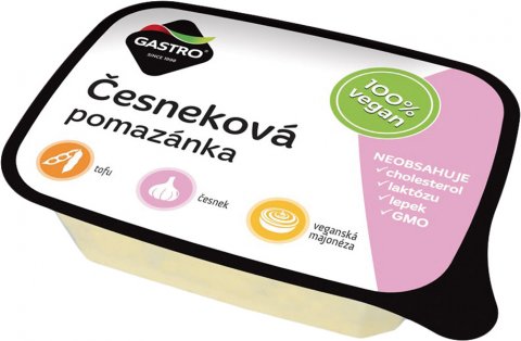 vegan česneková pomazánka 120g