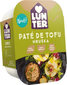 Tofu rostlinná pomazánka s hruškami
