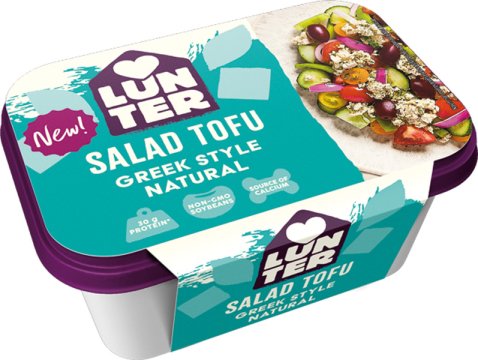 LUNTER Salad Tofu Greek Style Natural, 300g