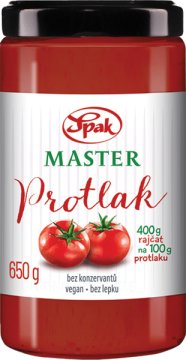 Pasterovaný rajčatový protlak nekoncentrovaný