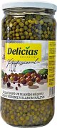 Fotografie produktu Delicias Zelený pepř ve slaném nálevu 720g