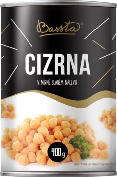 Cizrna v mírně slaném nálevu.
