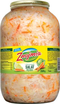 Zpracovaná (konzervovaná) zelenina, pasterovaná zelenina. Vícedruhová zelenina (směsi a saláty).