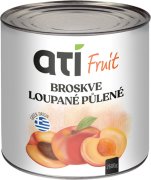 Fotografie produktu ATI Fruit Broskve loupané půlené 2600g