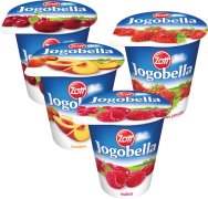 Fotografie produktu Jogobella Classic 150g mix broskev, zahradní a lesní jahody, malina, višeň