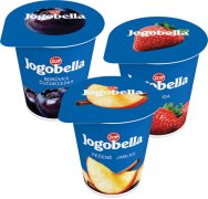 Fotografie produktu Jogobella Standard 150g mix borůvka, jahoda, pečené jablko