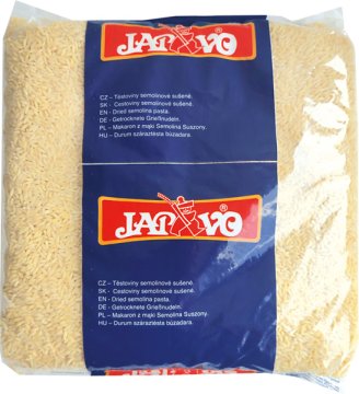 Těstoviny semolinové sušené