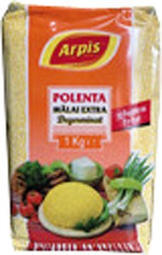 Kukuřičná mouka hrubozrnná.