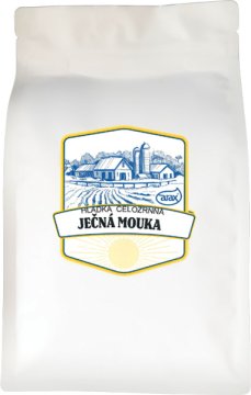 mouka ječná celozrnná