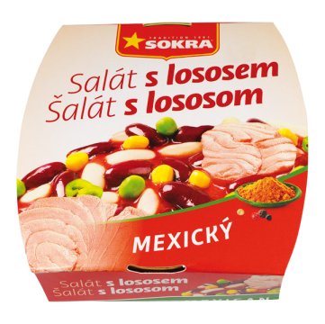 Ryba se zeleninou. Sterilovaná rybí konzerva.