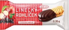Fotografie produktu Linecký rohlíček polomáčený s ovocnou náplní 35g