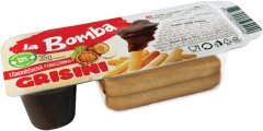 Fotografie produktu La Bomba lískooříšková pomazánka & grisini 35g