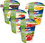 Fotografie produktu Jogobella bez přidaného cukru 150g mix jablko/hruška, broskev/mango, jahoda, třešeň