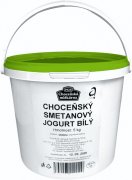 Fotografie produktu Choceňský smetanový jogurt bílý GASTRO 5kg