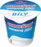 Fotografie produktu Choceňský smetanový jogurt bílý 150g