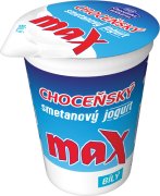 Fotografie produktu Choceňský smetanový jogurt bílý MAX 330g