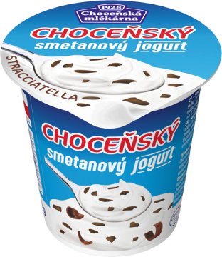 Smetanový jogurt Stracciatella