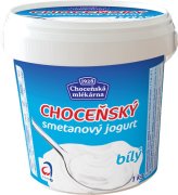 Fotografie produktu Choceňský smetanový jogurt bílý 1kg IML