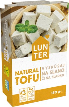 LUNTER Tofu Naturální 180g 