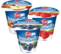 Fotografie produktu Jogobella Standard 150g mix borůvka, jahoda, pečené jablko